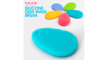 Multifunctional colorful soft non-toxic heat resistant food grade silicone dishwasher1