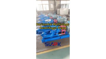 Horizontal Multistage Centrifugal Pump