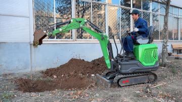 Green Excavator