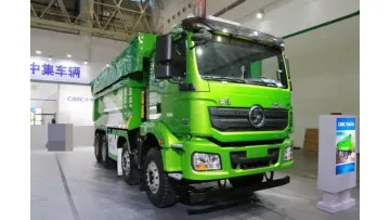 Robust Chassis Shacman 8X4 400HP 19cbm Rear Dump Truck for Open Pit Mining Waste1