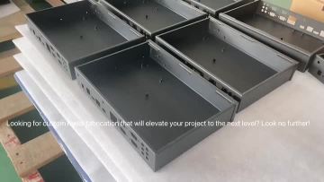 Metal chassis shell