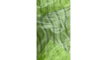 Yellow-Green Embossed Transparent PVC Film