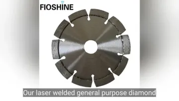 General Purpose Laser Welded Diamond Saw Blade for Concrete1