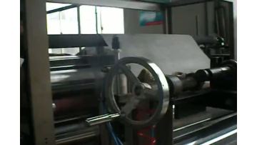 Hot melt film laminating machine