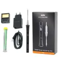 New TS80P Mini Smart Portable Digital Soldering Iron Tool Adjustable Temperature OLED Display With B02 Iron Tips For TS80