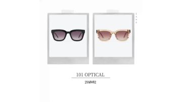 Square facade Acetate Unisex Sunglasses