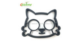 Silicone Egg Mold Shape Of Cat, Frog, Smile Colorful OEM Fried  Cooking Tools Kitchen Accessories gadget1