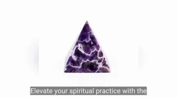 50mm Natural Lapis Lazuli Pyramid Pure Crystal Energy Stone for Healing, Meditation & Chakra Alignment1