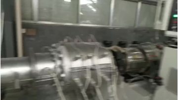 50-250 PVC Pipe extrusion with film wrapped 