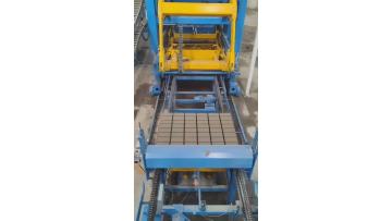 Inside a QT15 Fully Automatic Brick Production Line