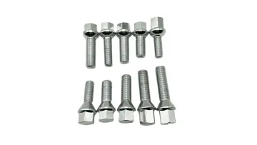 External Plum Blossom Flange Bolt/Flower Shaped Bolt/Dacromet Car Anti-Theft Bolt1