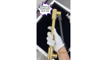 186D 186C Brass Shower Door Support Bars