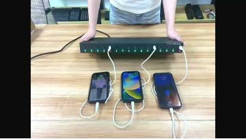 16-Port USB Cabinet Charger