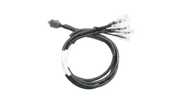 ix Industrial to 8 RJ45 CAT6 Multi‑Branch Ethernet Harness