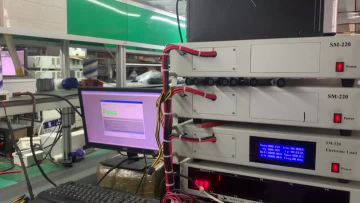 Advanced equipment for semi-finished product testi