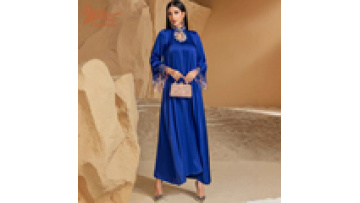 2025 New Gradient Tassel Evening Dress Arab Abaya Saudi Dubai Robe Hand Sewn Diamond Abaya Muslim Women Party Long Dresses1