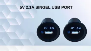 DC 5V 3.1A Dual USB Charger Power Outlet Adapter1