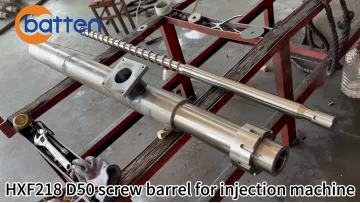 HXF218 D50 screw barrel for injection machine