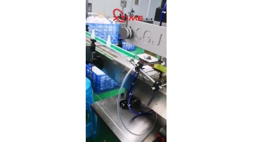 Automatic 4 wheels capping machine/capper with elevator1