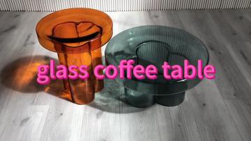 glass coffee table 0306