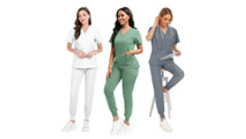 New Short-sleeved Surgical Gowns and Nurse Uniforms for Hospital Wear1