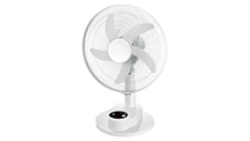 Cheap Price 12 v AC DC Solar Rechargeable Table fan LED Light Phone Charging Desk Cooling Fan1