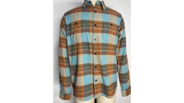 Multicolor Lined Double Pocket Shirt