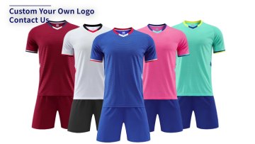High quality men soccer jersey quick dry  breathable soccer wear football jersey custom american football jersey1