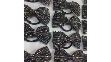 glitter cheer bow 