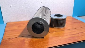 Wind power gearbox filter element