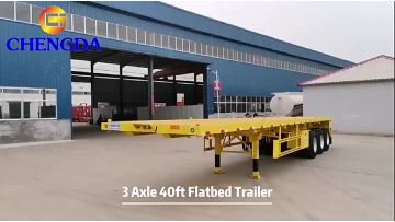 Flatbed trailer