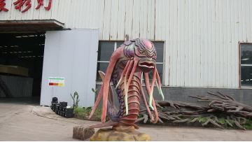 Realistic animatronic monsters