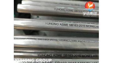 YUHONG ASME SB163 MONEL 400 SMLS TUBE