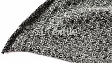 Wool Cotton Blend Knit Jersey Fabric for Spring Summer Fashion