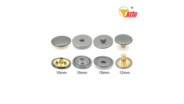 431# Extended‑Base Brass Snap Fastener