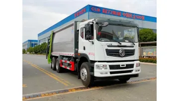 Dongfeng 6X4 25cbm Large Hook Lift Compactor Garbage Truck1