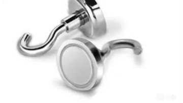 Strong magnetic hook for wall hook freezers  non-marking hook1