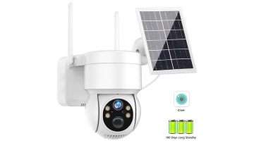 Solar camera installtion