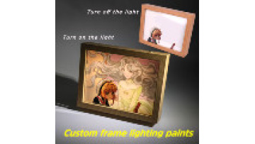 Custom Frame Lighting Paints Custom Pat Light Custom Magnetic Tapping Lamp Cartoon Cute Pat Light1