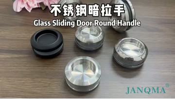 Glass Round Sliding Handle