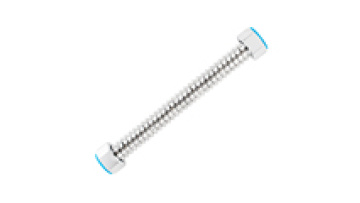 X18571SS 304 Stainless Steel Plumbing Ripple Hose1