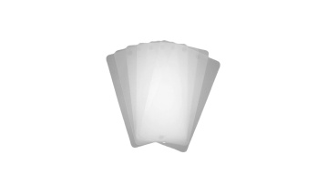 Frosted PC plastic protective film electronic screen film transparent dustproof antistatic screen protective film