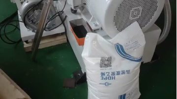 98mm  HDPE pipe  making machine use recycling material 