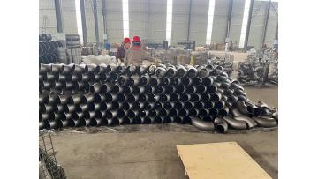 Pipe fittings in factory