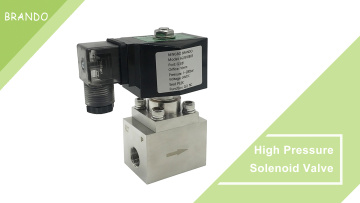 200 bar Water Air Gas High Pressure Solenoid Valve 3/8'' 1/2'' 12V 24V 110V 220V