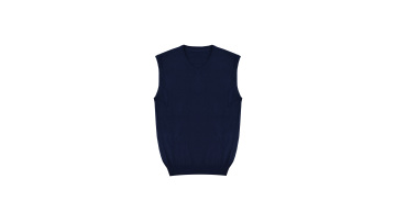 Men's Knitted Warm Vest V-neck Sweater