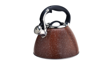 Brown hexagonal shape design water kettle FH-321