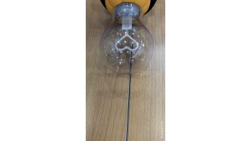 Pumpkin head silicone cap LED rechargeable battery bulb (2)