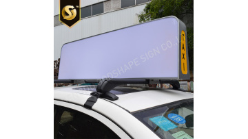 Godshape big taxi sign light box