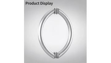 SVA-B178 Luxury O-Shape Brass Glass Door Pull Handle